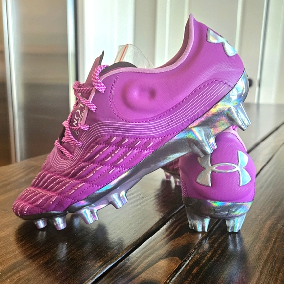 Nfl Cleats Purple And Gold Under Armour Highlight Cleats UNDER